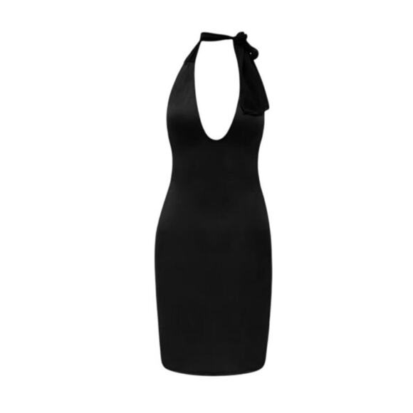 OW collection Brooke black mini cocktail dress size small - Picture 5 of 11